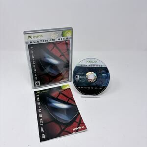 Spider-Man Xbox Platinum Hits Complete CIB